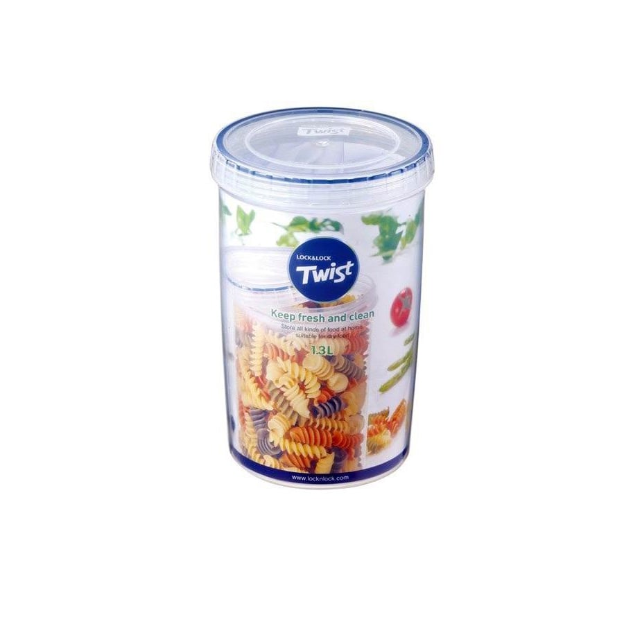 Hộp Nhựa Bảo Quản Thực Phẩm Twist LocknLock Dung Tích 1.3L